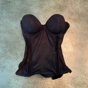 Black corset top